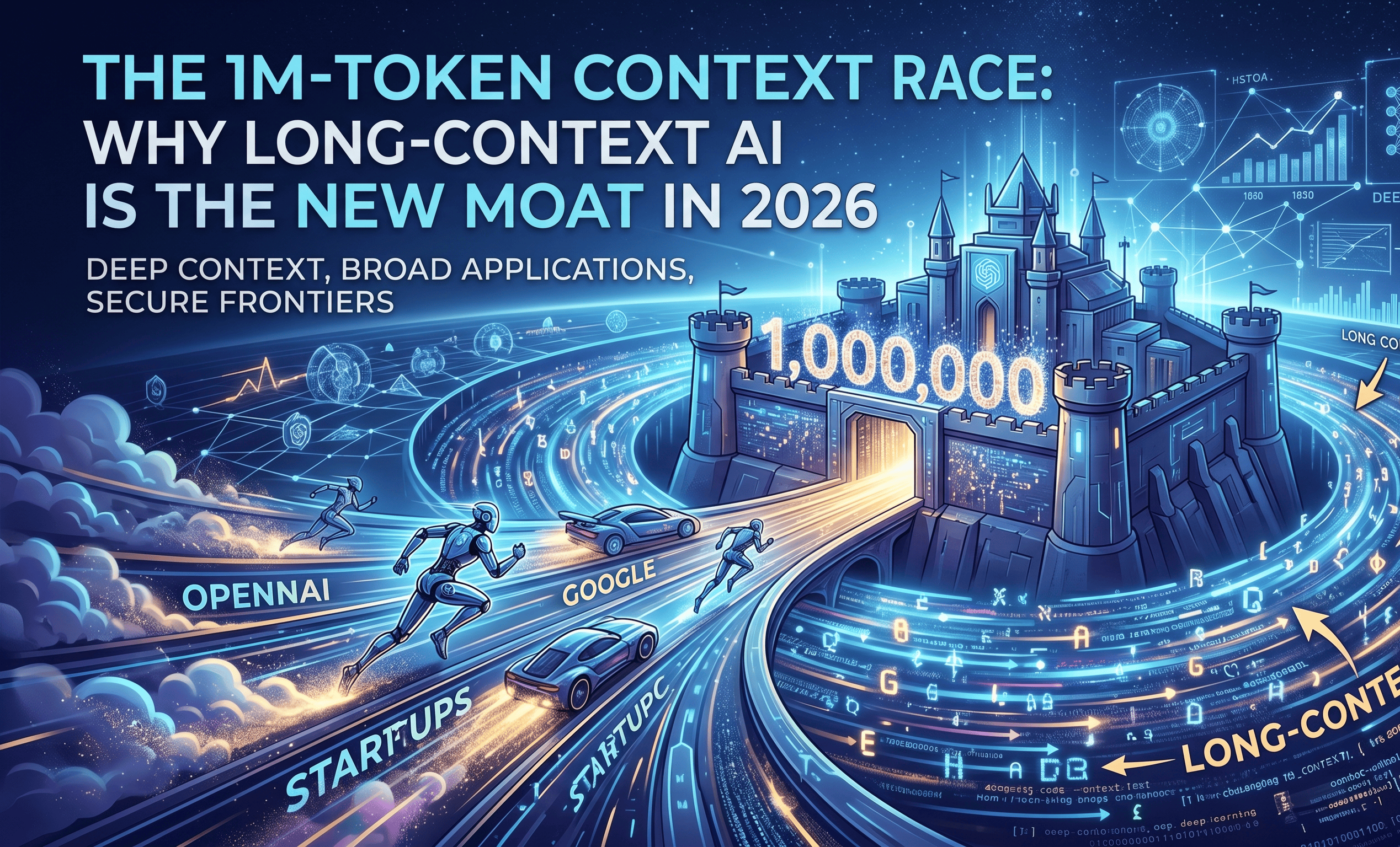 The 1M-Token Context Race: Why Long-Context AI Is the New Moat in 2026